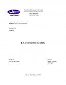 Origen de la Comunicación. Etimología y Concepto de la Comunicación