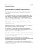 Características de la tecnología del comercio electrónico