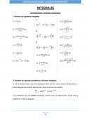 INTEGRALES ANTIDERIVADA E INTEGRAL INDEFINIDA