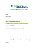 Fabricación de Pelonetes en Hershey’s