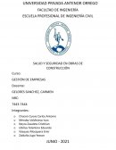 SALUD Y SEGURIDAD EN OBRAS DE CONSTRICCIÓN