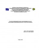 PLAN DE INTERVENCIÓN PARA EL MEJORAMIENTO DE LAS RELACIONES INTERPERSONALES EN EL COLECTIVO DOCENTE