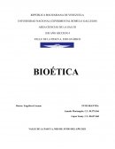 Trabajo de bioetica