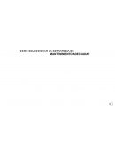 ESTRATEGIA DE MANTENIMIENTO
