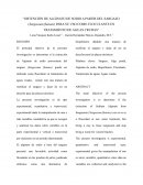 Obtención de alginato de sodio a partir del sargazo (sargassum fluitans) para su uso como floculante en tratamiento de aguas crudas