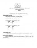 Nomenclatura de compuestos inorgánicos