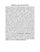 Desarrollo del caso hipotetico