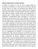 Sigamos progresando en sentido espiritual