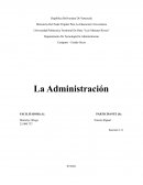La Administración .Origen de la administración