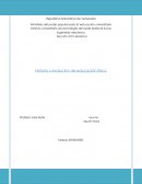 Evolución de la educación fisica