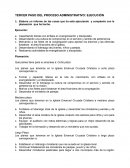 TERCER PASO DEL PROCESO ADMINISTRATIVO: EJECUCIÓN