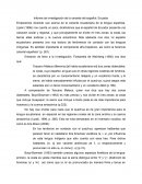 Informe de investigación de la variante del español: Ecuador