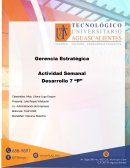 Gerencia Estratégica Desarrollo 7 “P”