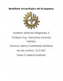 Naturaleza del negocio Tarea 3: sistema kanban