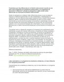 ¿Desde tu perspectiva cuáles serían estas diferencias en el proceso de diseño instruccional?