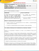 Etica. Identificación de Creencias