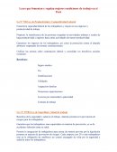 Leyes que fomentan y regulan mejores condiciones de trabajo en el Perú