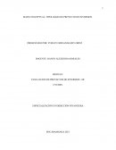 MAPA CONCEPTUAL: TIPOLOGIAS DE PROYECTO DE INVERSION