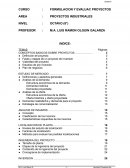 Proyectos financieros