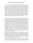 Implicaciones de la tecnología en la pandemia: Educación