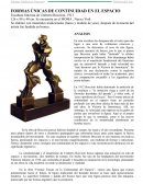 Formas unicas de continuidad en el espacio