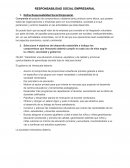 RESPONSABILIDAD SOCIAL EMPRESARIAL