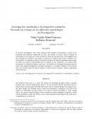 Metodologías de la Investigacion