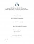 Consumidores Deber de Marketing y Emprendimiento