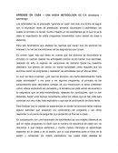 APRENDE EN CASA – UNA NUEVA METODOLOGÍA DE E-A (Enseñanza – aprendizaje)