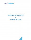 ESQUEMAS DE PROYECTO E INFORME DE TESIS - CUANTITATIVO y CUALITATIVO