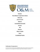 Contabilidad Publica Clasificadores Presupuestarios