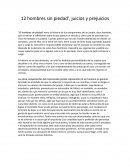 12 hombres sin piedad, juicios y prejuicios