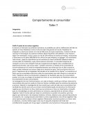 Taller Comportamiento al consumidor