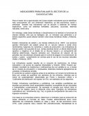 INDICADORES PARA EVALUAR EL SECTOR DE LA CACAOCULTURA