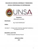 Ensayo sobre Violencia, Seguridad Ciudadana y Corrupción en el Perú