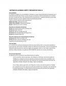 SISTEMA DE ALARMAS CORTE Y RECHAZO