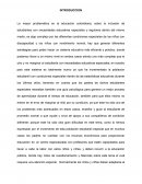 LA EDUCACION INCLUSIVA