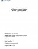 La influencia del otro en nuestras acciones y comportamientos
