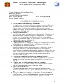 BANCO DE PREGUNTAS EL CRISTIANISMO