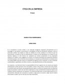 ETICA EN LA EMPRESA
