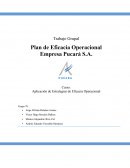 Aplicación de Estrategias de Eficacia Operacional