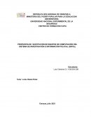 PROPUESTA DE SUSTITUCIÓN DE EQUIPOS DE COMPUTACIÓN DEL SISTEMA DE INVESTIGACIÓN E INFORMACIÓN POLICIAL (SIIPOL)