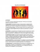 TALLER - EL AUTOCUIDADO