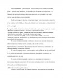 Ensayo Didactica “Administración”