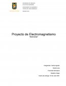 Proyecto de Electromagnetismo “Electroimán”
