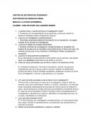 Evaluación diagnóstica etapa intermedia