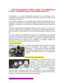 TEORIA DE APRENDIZAJE ACTUAL