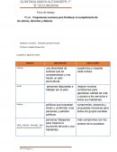 Proponemos acciones para fortalecer el cumplimiento de los valores, derechos y deberes