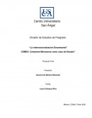 La internacionalización empresarial CEMEX: Cementos mexicanos como caso de estudio