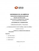 LOS AXIOMAS DE LA COMUNICACIÓN